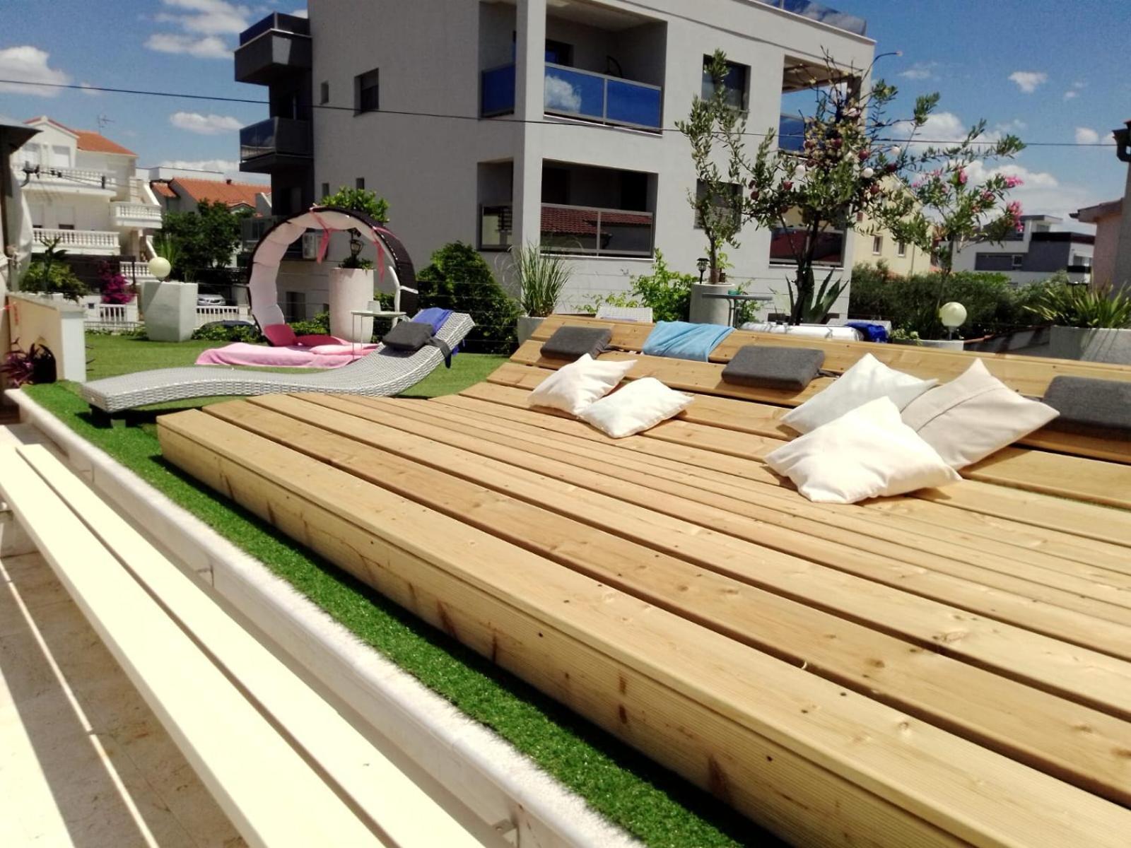 Apartments Rustika Toscana Vodice Bagian luar foto